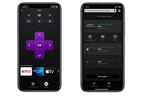 Roku-App (Bild: Roku)