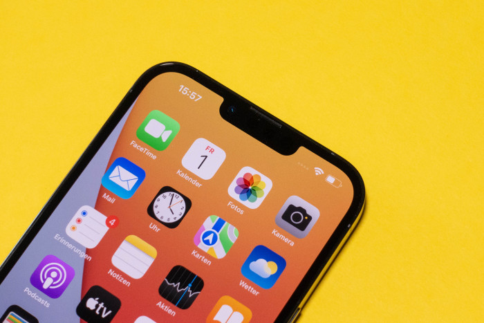 Die Notch ist kleiner geworden, wie ...