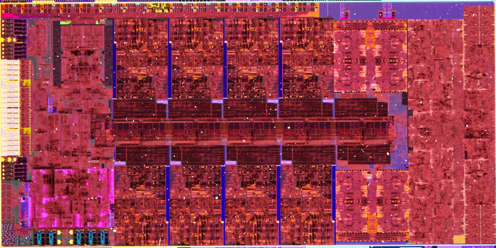 Die-Shot von Alder Lake S als 8+8+32 Konfiguration (Bild: Intel)