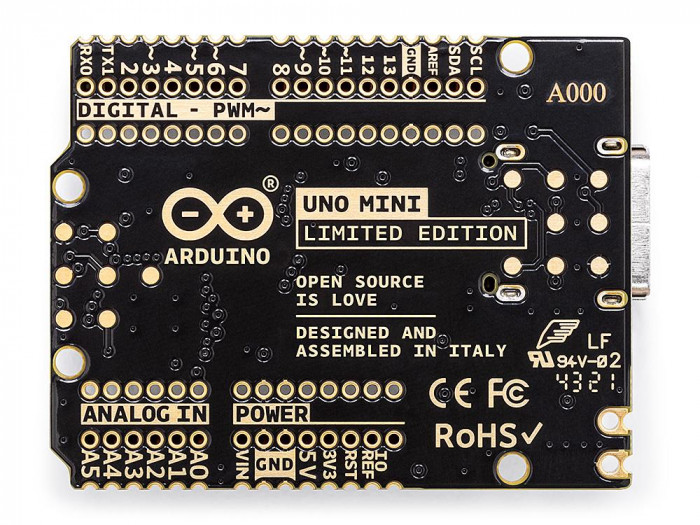 Arduino Uno Mini LE (Bild: Arduino)
