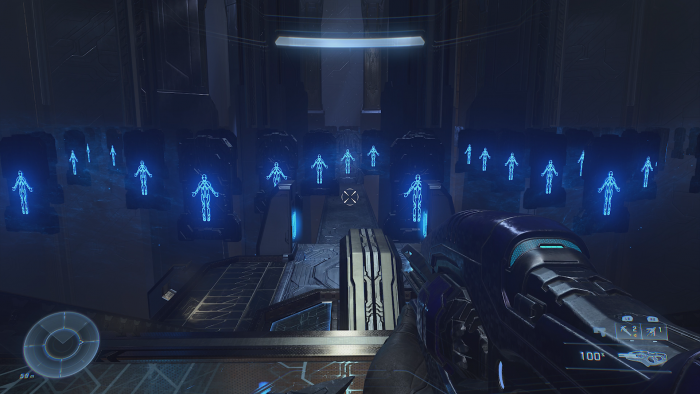 Die ersten paar Stunden verbringen wir in schön gestalteten Umgebungen. (Bild: Microsoft/Screenshot: Golem.de)