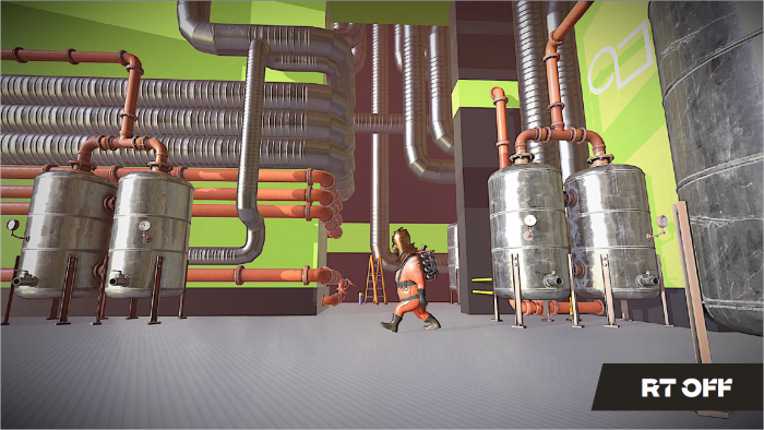 Tech-Demo mit Raster-Grafik (Bild: ImgTech)