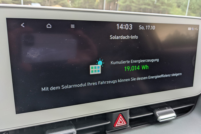 Wenig Energie hat das Solardach in den ersten drei Monaten nach der Zulassung geliefert. (Foto: Friedhelm Greis/Golem.de) 