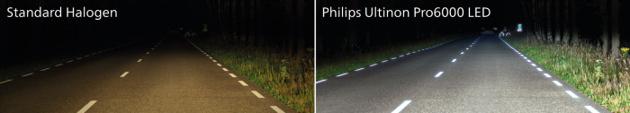 Philips Ultinon Pro6000 LED  (Bild: Philips)