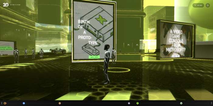 Zeichnung mit dem ersten Prototypen der Xbox (Bild: Microsoft/Screenshot: Golem.de)