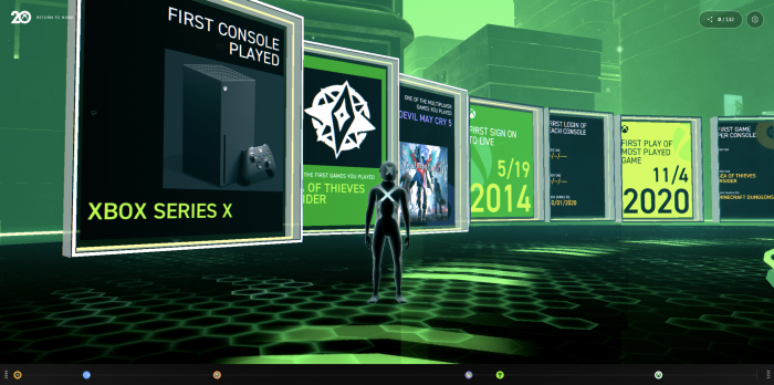 Im persönlichen Raum ist jeder Spieler allein unterwegs. (Bild: Microsoft/Screenshot: Golem.de)