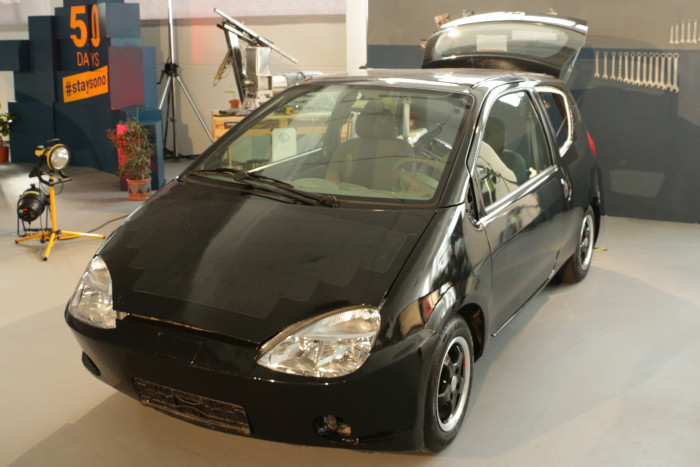 Sono Motors hat das Konzept seit 2012 anhand verschiedener Prototypen entwickelt. (Foto: Friedhelm Greis/Golem.de)