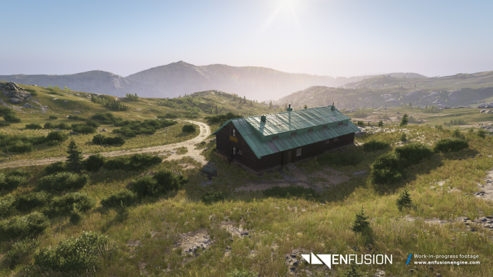 Szene aus der Enfusion-Engine (Bild: Bohemia Interactive)