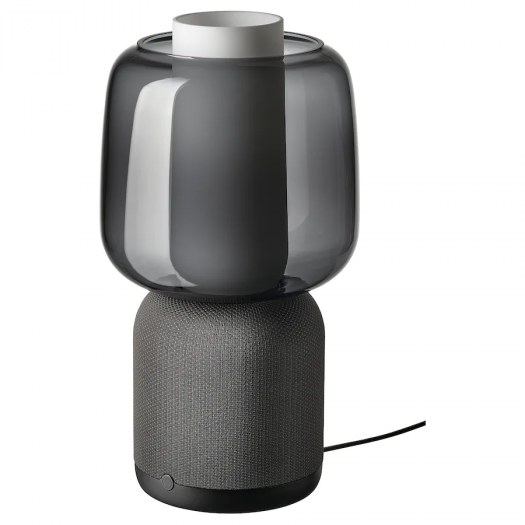 Neuer Symfonisk Lampen-Lautsprecher mit Glasschirm (Bild: Ikea)