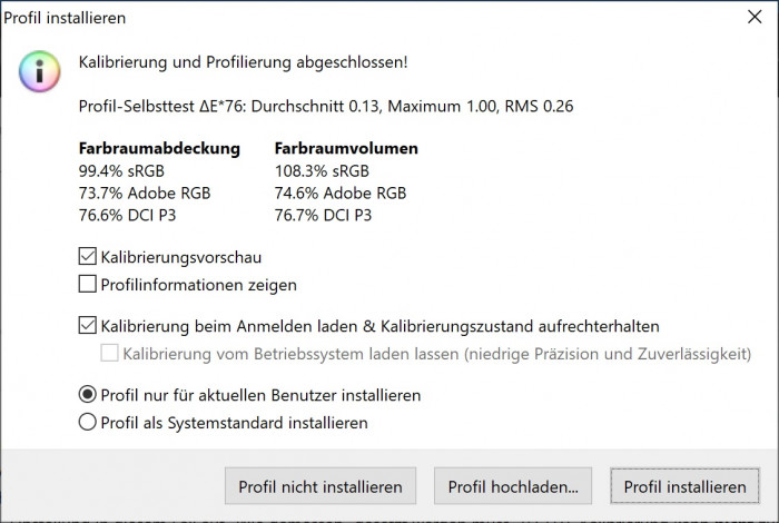 Die Farbabdeckung geht ebenfalls in Ordnung. (Bild: Oliver Nickel/Golem.de)
