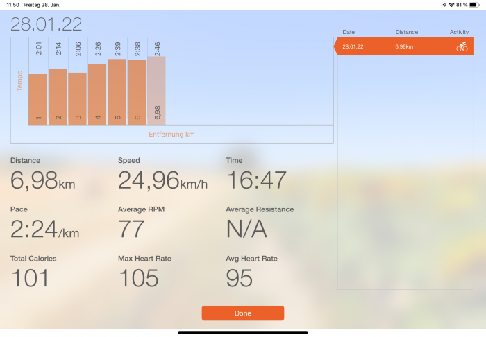 Die Auswertungen sind etwas spartanisch gehalten. (Bild: Nautilus/Screenshot: Golem.de)