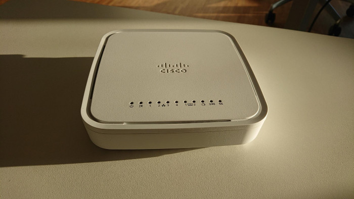 Der ONT-Router CGP-ONT-4TVCW von Cisco. (Quelle:  Marco Wiorek)