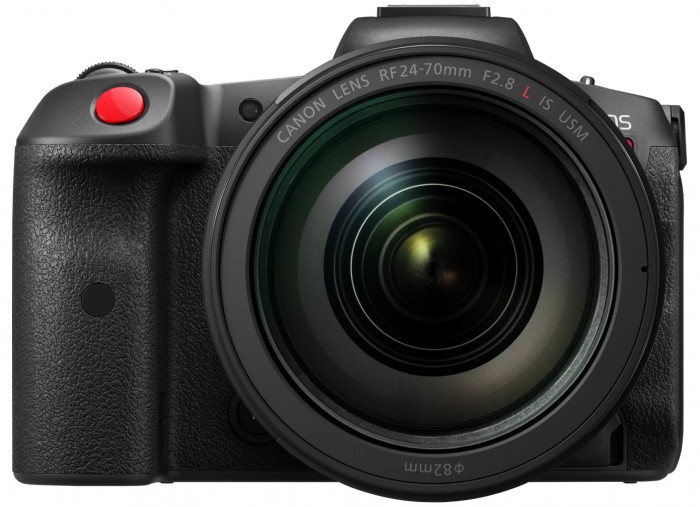 Die EOS R5 C mit Objektiv. Die Kamera basiert auf der EOS R5.  (Bild: Canon)