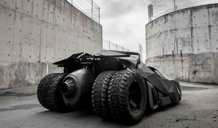 Batmobil Tumbler als Elektroauto (Bild: Nguyen Dac Chung/Van Daryl Automotive Gallery)
