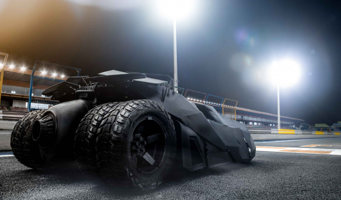 Batmobil Tumbler als Elektroauto (Bild: Nguyen Dac Chung/Van Daryl Automotive Gallery)