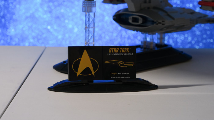 Bluebrixx Pro USS Enterprise-D (Bild: Oliver Nickel/Golem.de)