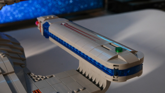 Bluebrixx Pro USS Enterprise-D (Bild: Oliver Nickel/Golem.de)