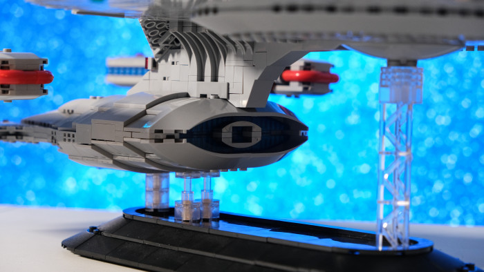 Bluebrixx Pro USS Enterprise-D (Bild: Oliver Nickel/Golem.de)