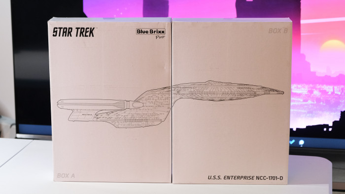Aufbau der USS Enterprise-D 104184 von Bluebrixx (Bild: Oliver Nickel/Golem.de)