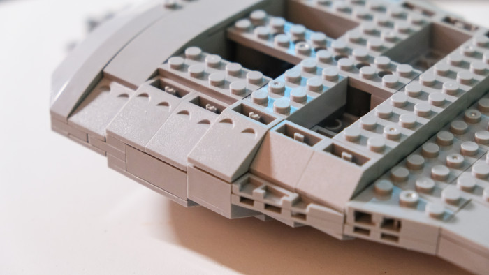 Aufbau der USS Enterprise-D 104184 von Bluebrixx (Bild: Oliver Nickel/Golem.de)