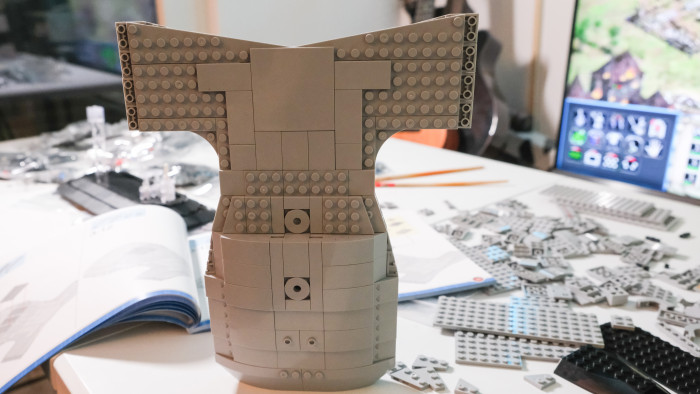 Aufbau der USS Enterprise-D 104184 von Bluebrixx (Bild: Oliver Nickel/Golem.de)