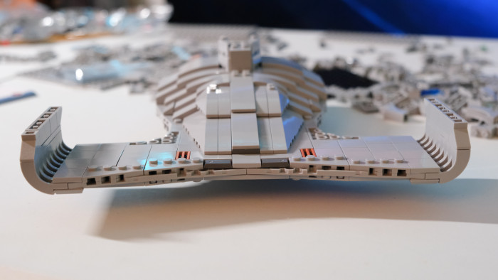 Aufbau der USS Enterprise-D 104184 von Bluebrixx (Bild: Oliver Nickel/Golem.de)