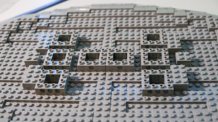 Aufbau der USS Enterprise-D 104184 von Bluebrixx (Bild: Oliver Nickel/Golem.de)