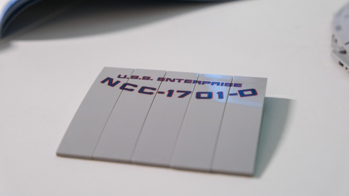 Aufbau der USS Enterprise-D 104184 von Bluebrixx (Bild: Oliver Nickel/Golem.de)