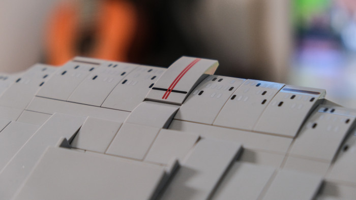 Aufbau der USS Enterprise-D 104184 von Bluebrixx (Bild: Oliver Nickel/Golem.de)