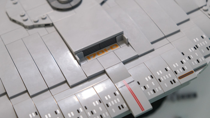 Aufbau der USS Enterprise-D 104184 von Bluebrixx (Bild: Oliver Nickel/Golem.de)