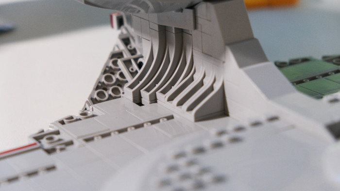 Aufbau der USS Enterprise-D 104184 von Bluebrixx (Bild: Oliver Nickel/Golem.de)