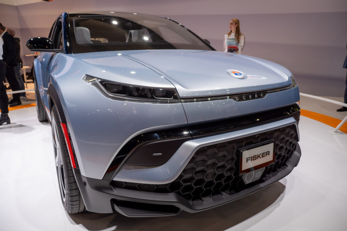 Der Fisker Ocean ist ein verhältnismäßig kompaktes SUV. (Bild: Martin Wolf/Golem.de)