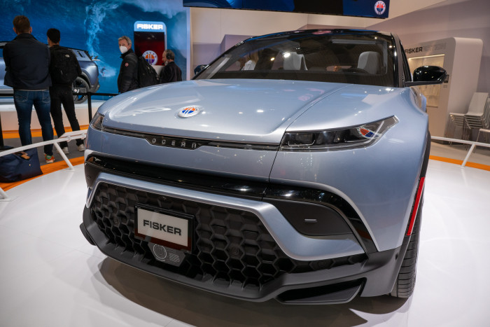 Der Fisker Ocean hat verschiedene Fahrassistenzsysteme. (Bild: Martin Wolf/Golem.de)