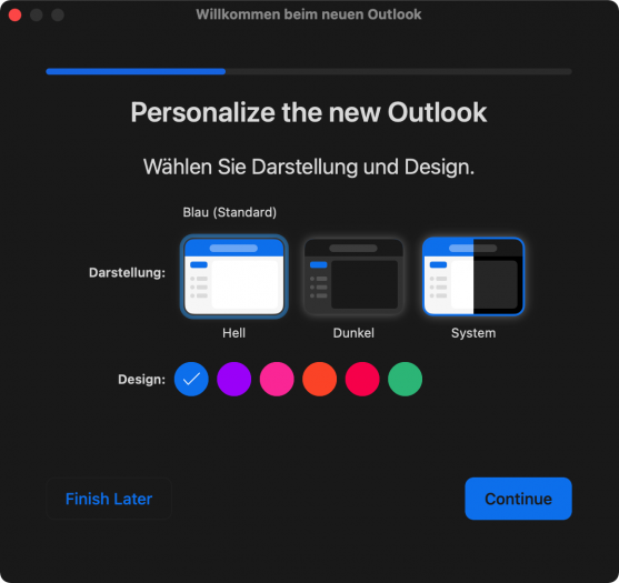 Outlook für MacOS (Screenshot: Golem.de)