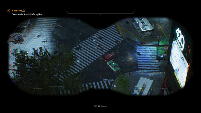 Per Fernglas suchen wir eine berühmte Kreuzung ab. (Bild: Bethesda/Screenshot: Golem.de)