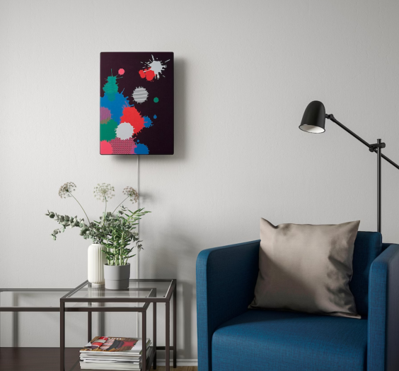 Die bisherigen Motive für Ikeas Symfonisk-Bilderrahmen-Lautsprecher (Bild: Ikea)