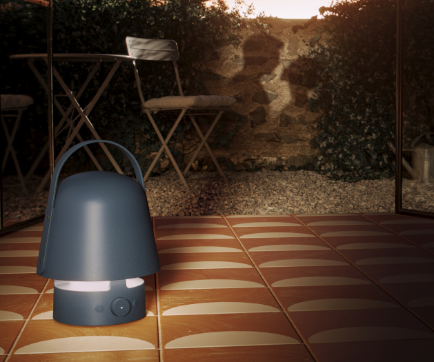 Vappeby - Akku-Lautsprecher mit Lampenfunktion (Bild: Ikea)