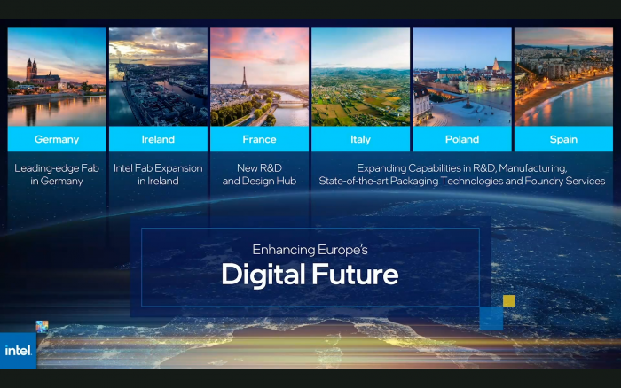 Weitere Investitionen werden in Frankreich, Italien, Polen und Spanien get&auml;tigt. (Bild: Intel)