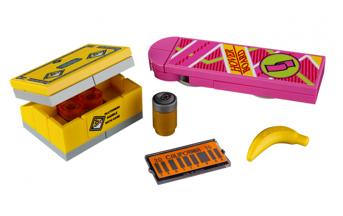 Lego 10300: Die Zeitmaschine aus Zurück in die Zukunft (Bild: Lego)