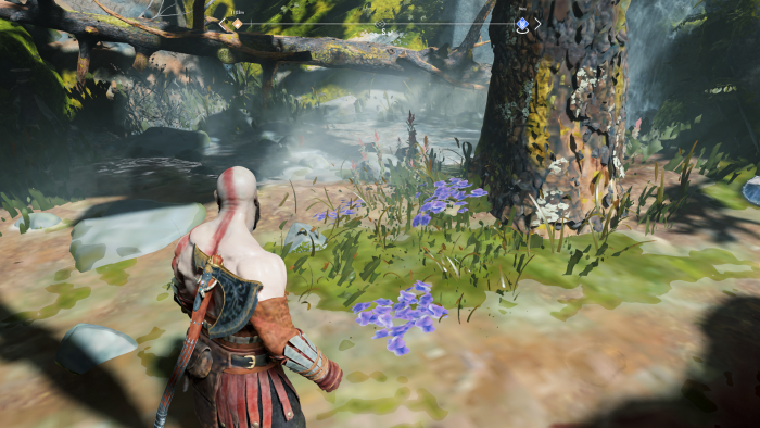 Bei vermeintlichen 512 MByte Videospeicher sieht God of War gruselig aus. (Rechteinhaber: Guerilla, Screenshot: Golem.de)