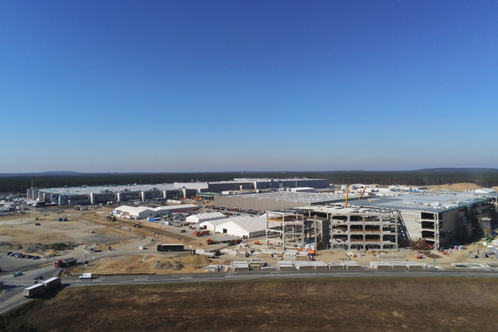 Die Bauarbeiten auf dem Gelände sind noch lange nicht abgeschlossen. (Foto: Friedhelm Greis/Golem.de)