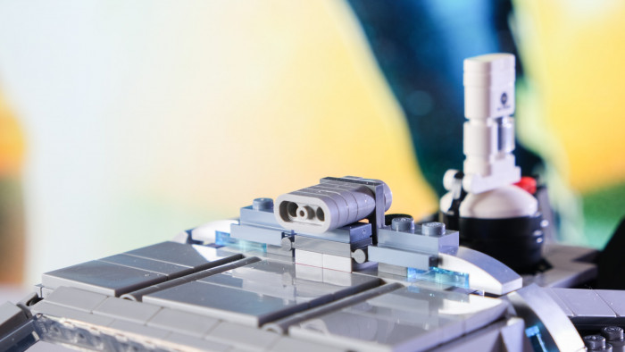 Lego Die Zeitmaschine aus Zurück in die Zukunft 10300 (Bild: Oliver Nickel/Golem.de)