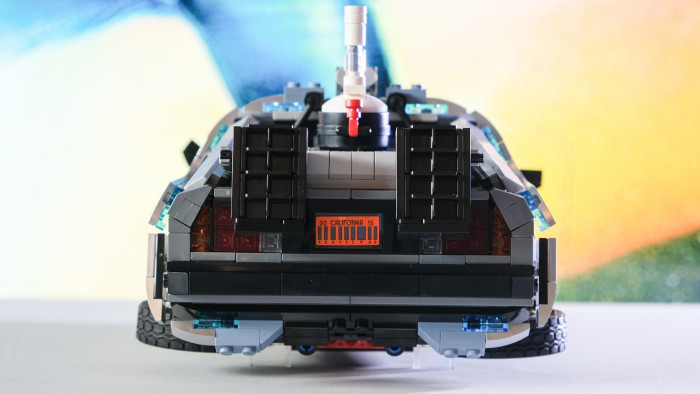 Lego Die Zeitmaschine aus Zurück in die Zukunft 10300 (Bild: Oliver Nickel/Golem.de)