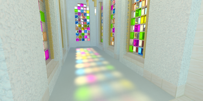 ... und Minecraft RTX mit Pathtracing (Rechteinhaber: Microsoft, Screenshot: Golem.de)