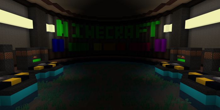 Minecraft mit regulärer Optik (Rechteinhaber: Microsoft, Screenshot: Golem.de)