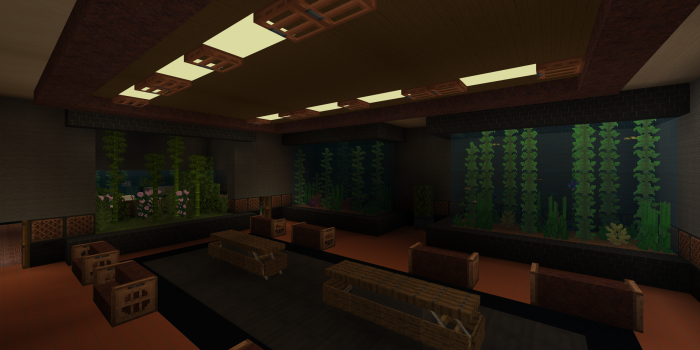 Minecraft mit regulärer Optik (Rechteinhaber: Microsoft, Screenshot: Golem.de)