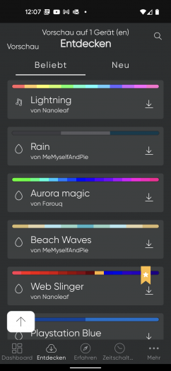 Noch mehr Effekte! (Screenshot: Oliver Nickel/Golem.de)