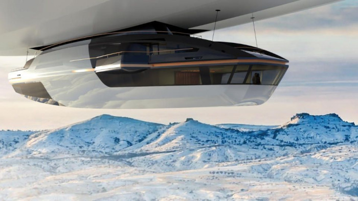 Airyacht - ein Hybrid aus Luftschiff und Luxusyacht (Bild: Airyacht)