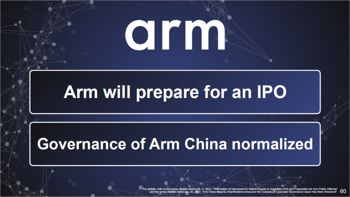 ARM soll 2023 an die B&ouml;rse. (Bild: Softbank)