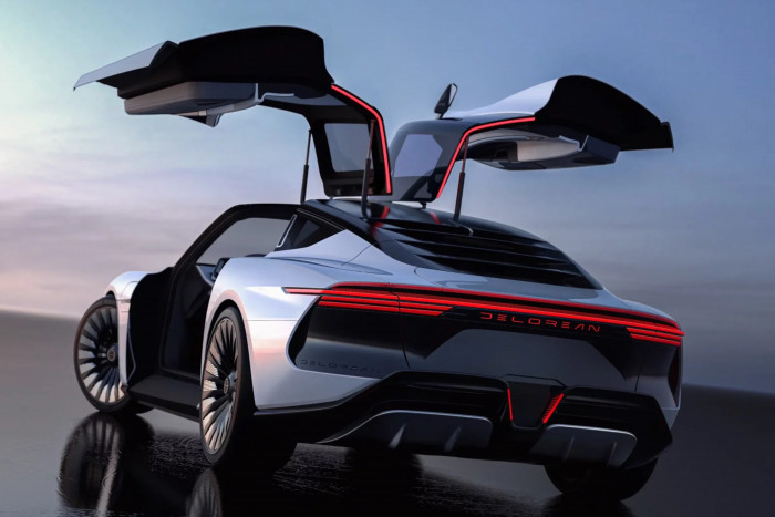 Die Flügeltüren sind natürlich ein Muss, da es sie beim legendären DeLorean DMC-12 ebenfalls gab. (Foto: DeLorean)